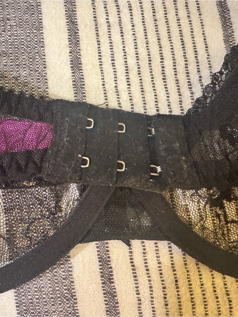 Agent Provocateur Black Lace Underwire Bra 32E - Picture 9 of 16